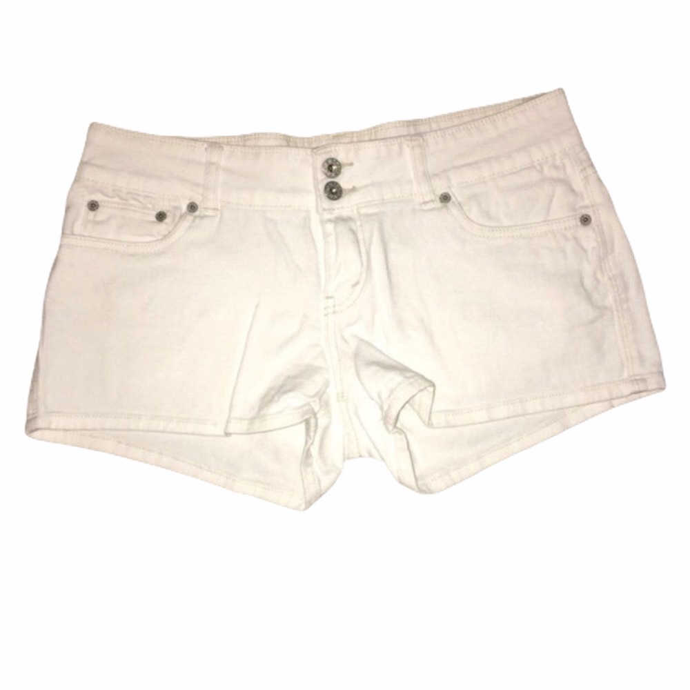 Levi Shorty Short White Shorts